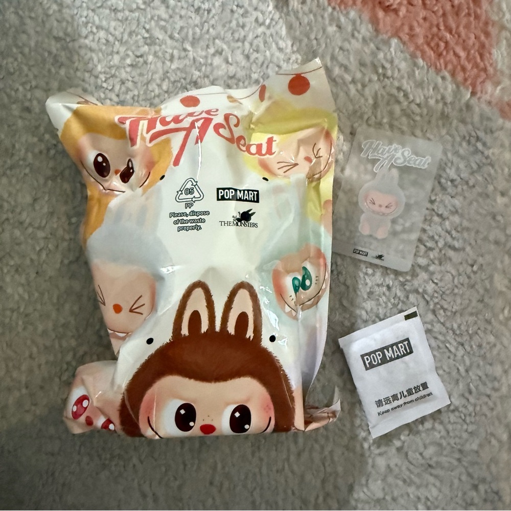 Authentic Pop Mart Labubu Have A Seat - Hehe